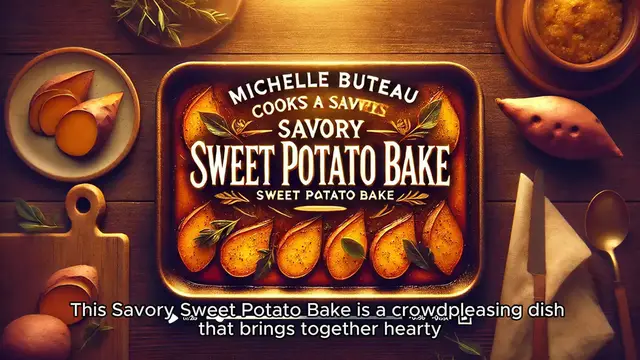 'Video thumbnail for Michelle Buteau Cooks a Savory Sweet Potato'