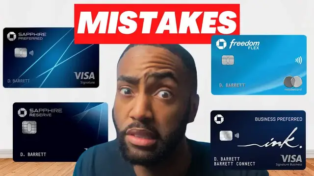 Video thumbnail for cal barton: avoid these chase credit card mistakes! maximize rewards & travel perks