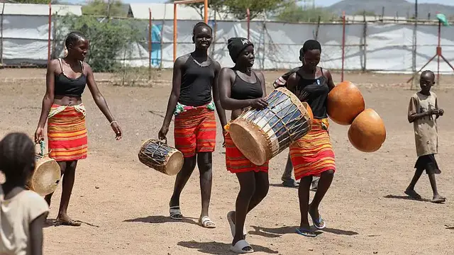 Video thumbnail for US funding cuts threaten youth programmes at Kenya's Kakuma refugee camp