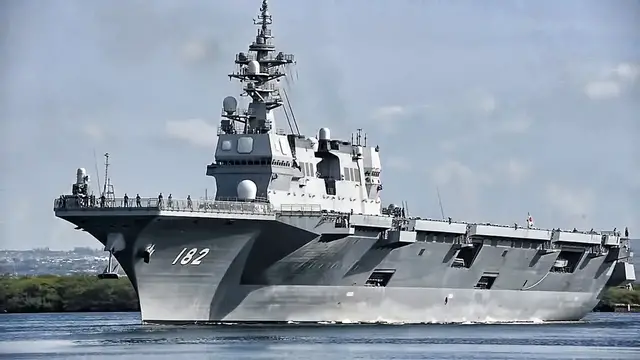 'Video thumbnail for Warships Depart Pearl Harbor For RIMPAC 2018 Exercise'
