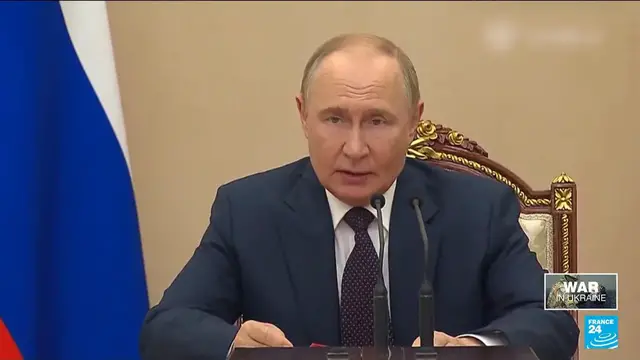 'Video thumbnail for Trump leaves on Air Force One to meet Putin for Ukraine talks in Alaska'