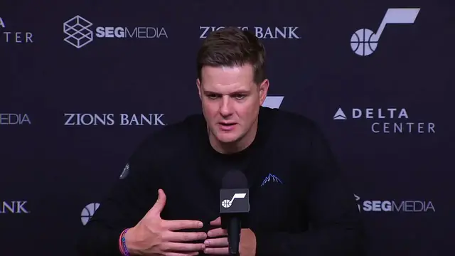 Video thumbnail for Will Hardy Sees Positives in Utah Jazz's Blowout Loss to Thunder