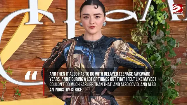 Video thumbnail for Maisie Williams went through 'hell' in early 20s