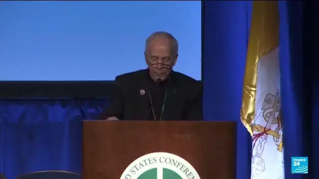 'Video thumbnail for US Catholic bishops stand up to Trump's immigration crackdown'