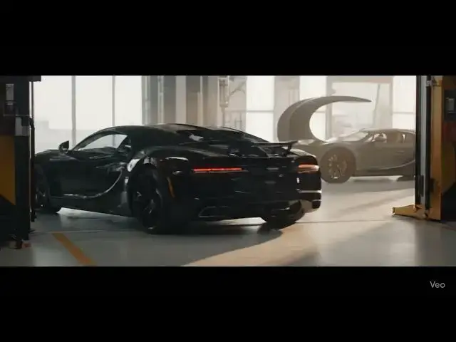 Video thumbnail for Bugatti chiron profilée