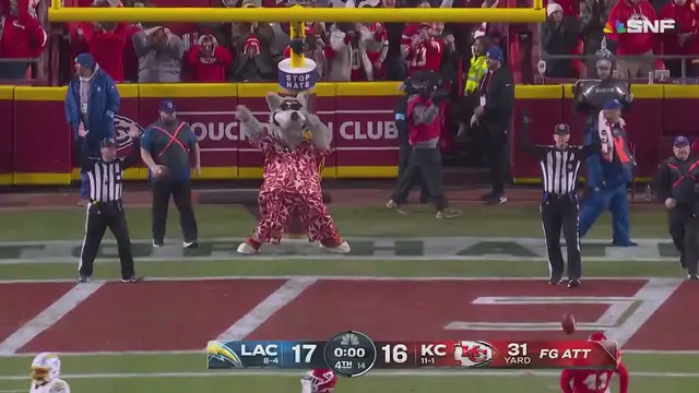 'Video thumbnail for Chiefs Doink Field Goal Is Good For The Win'