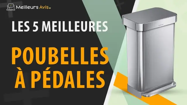 Video thumbnail for ⭐️ MEILLEURE POUBELLE À PÉDALES - Avis & Guide d'achat (Comparatif 2023)