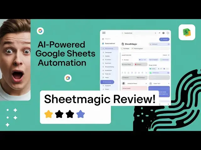'Video thumbnail for SheetMagic Review: AI-Powered Google Sheets Automation!'