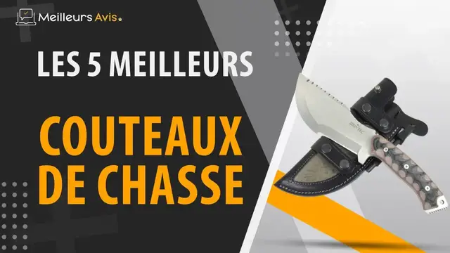 Video thumbnail for ⭐️ MEILLEUR COUTEAU DE CHASSE - Comparatif 2023