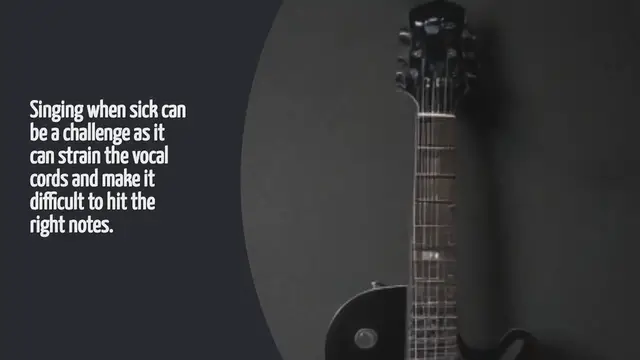'Video thumbnail for Singing When Sick'