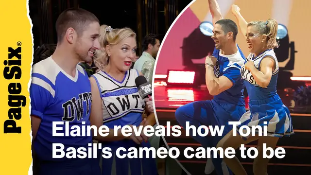 'Video thumbnail for Elaine Hendrix reveals how Toni Basil's 'DWTS' cameo came to be'
