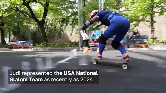 'Video thumbnail for Oldest competitive skateboarder'