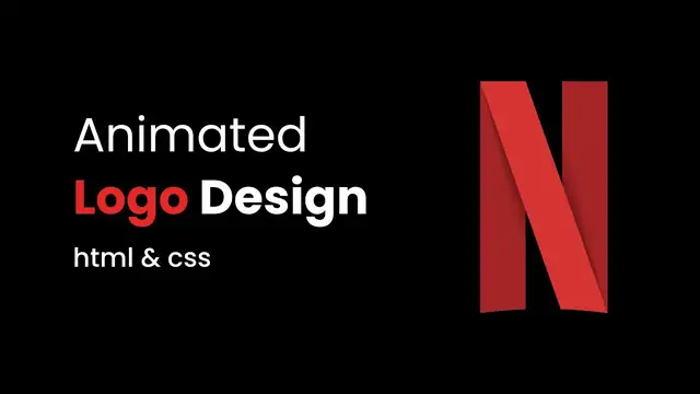Video thumbnail for Create Animated Logo Using HTML And CSS _ Logo Animation For Website In HTML & CSS