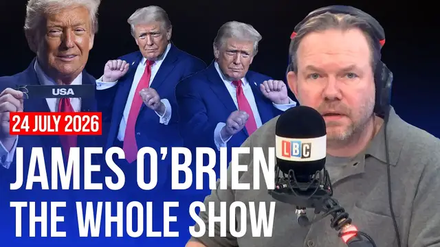 Video thumbnail for Trump's still making a mockery of observable reality | James O’Brien - The Whole Show