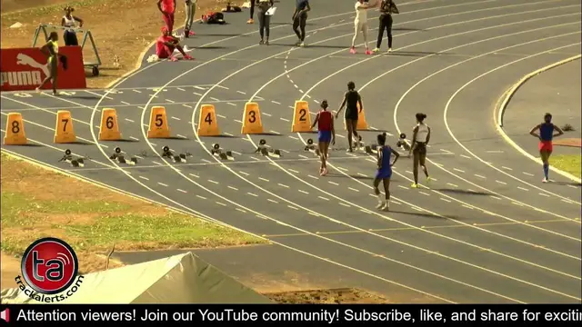 Video thumbnail for U20 Girls' 100m Thriller at JAAA's Quest to Budapest