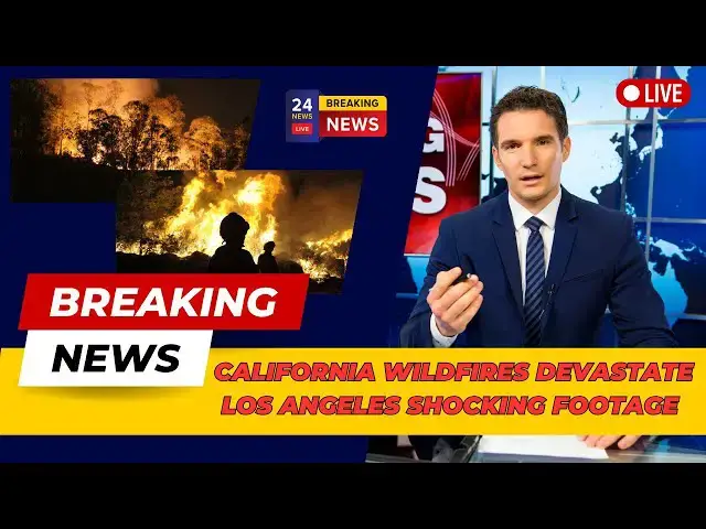 Video thumbnail for California Wildfires Devastate Los Angeles Shocking Footage
