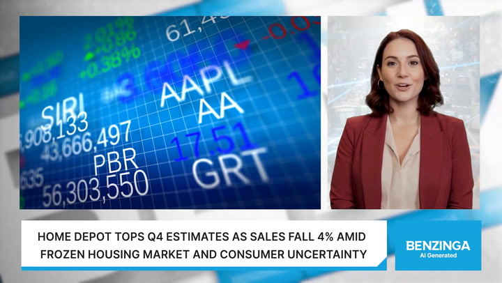 Video thumbnail for Home Depot Q4 Beat