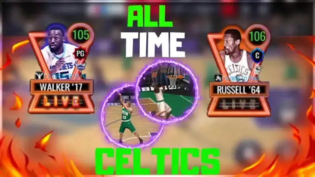 'Video thumbnail for KNYT: insane celtics all-time team gameplay in nba live mobile 20! kemba walker, larry bird!'