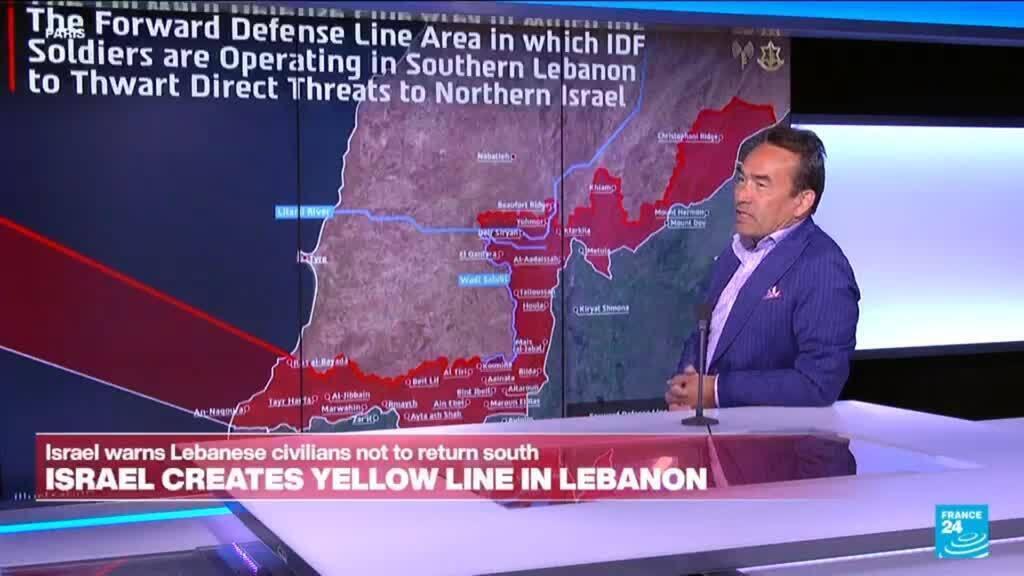 Video thumbnail for Israel army warns Lebanese against returning to south