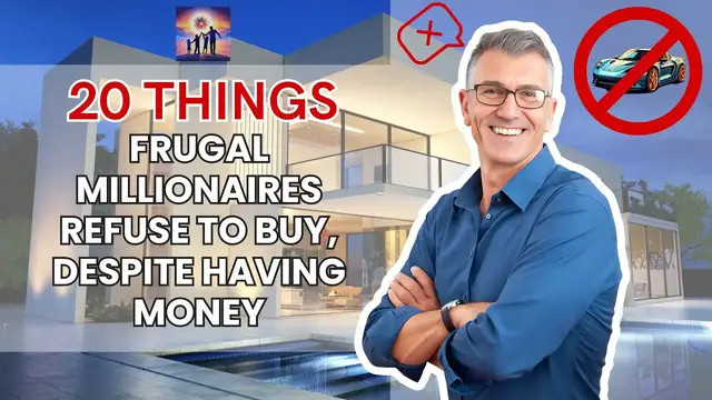 Video thumbnail for 20 Things Frugal Millionaires Refuse To Buy (Despite Having Money)