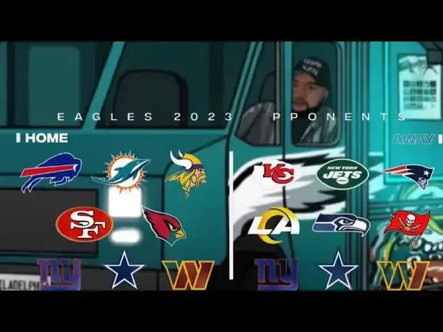 Video thumbnail for lord brunson: philadelphia eagles 2023 schedule release! live q&a on nfl season & jalen hurts