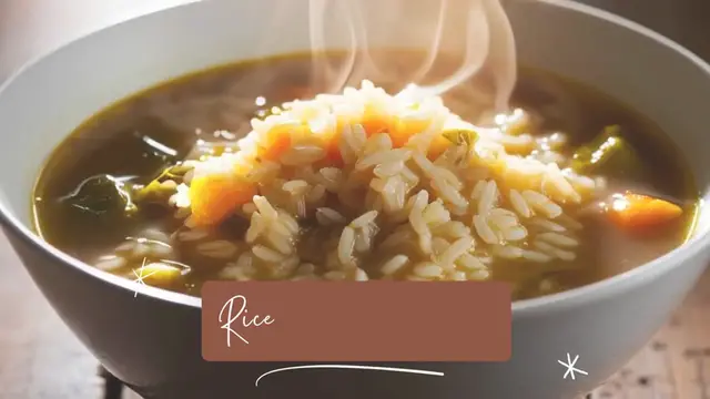 Video thumbnail for Rice Soup Recipe 🍲