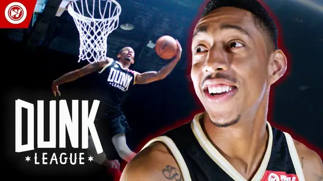 'Video thumbnail for Never Before Seen DUNKS On Low Rim | $50,000 Dunk Contest'