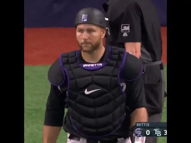 'Video thumbnail for Chris Iannetta Pulls Off a Rare 3-2-4 Putout 😳'