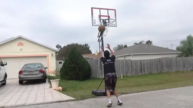 'Video thumbnail for 17 Year Old Raw Dunks on 10 Feet-Isaiah Rivera'