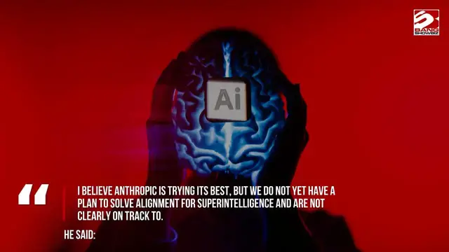 Video thumbnail for Anthropic safety researcher says there is greater than a 10 per cent chance that AI 'could kill all humans'