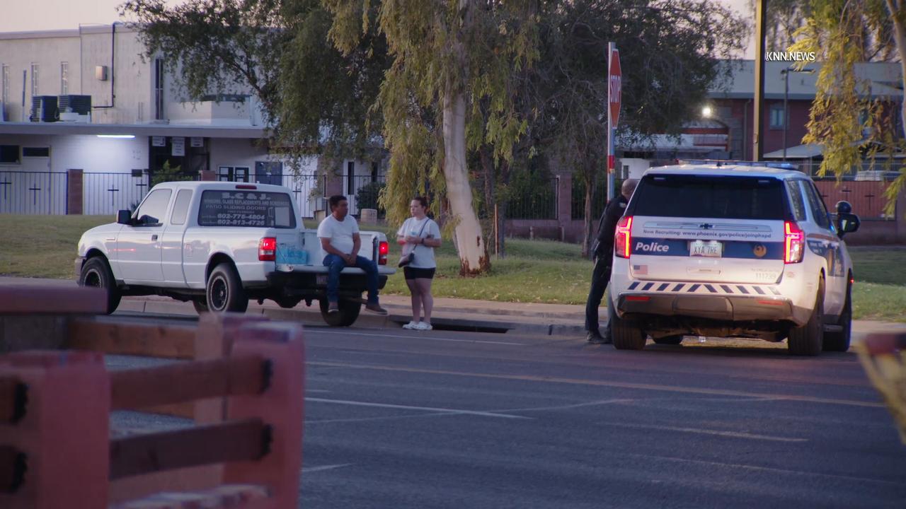 Video thumbnail for US, Phoenix: Phoenix Pedestrian Collision Closes Indian School Road.