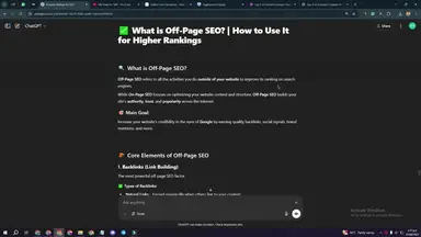 'Video thumbnail for What is Off page SEO and How to Use it'