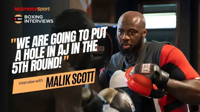 Video thumbnail for Deontay Wilder Will "Put A Hole In Anthony Joshua In 5th Round" Trainer Malik Scott