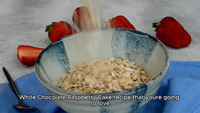 Video thumbnail for White Chocolate Raspberry Cake recipe