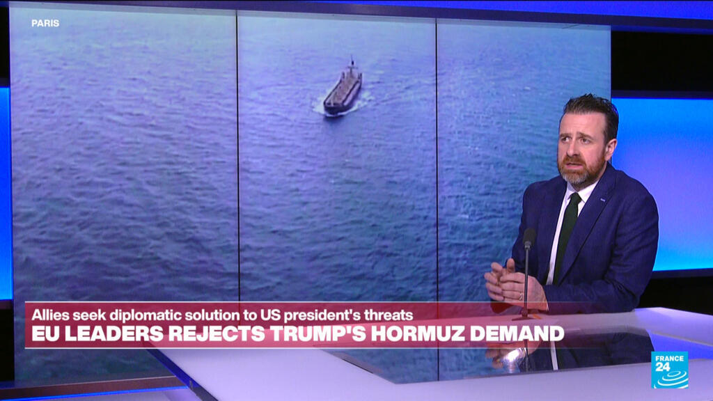 Video thumbnail for Why is Trump looking to China to help open the Strait of Hormuz?