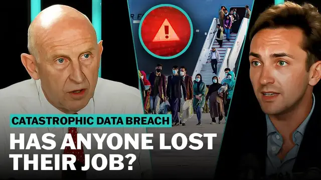 Video thumbnail for EXCLUSIVE: Defence secretary on the "catastrophic" Afghan leak