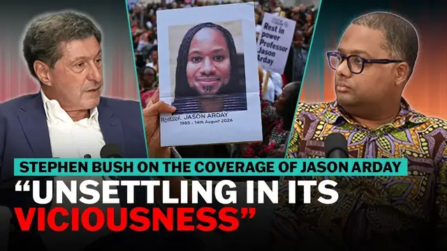 Video thumbnail for Would Jason Arday still be alive if he were white? | The News Agents
