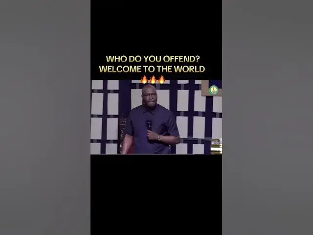Video thumbnail for WHO DO I OFFEND? WELCOME TO THE WORLD#fyp #apostlejoshuaselman #enemy #demon #holyspirit #god #jesus