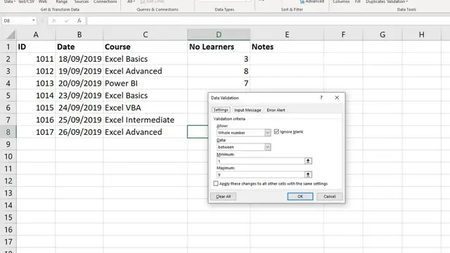 'Video thumbnail for Quick Excel Tip: Edit Data Validation Rule for All Same Cells'