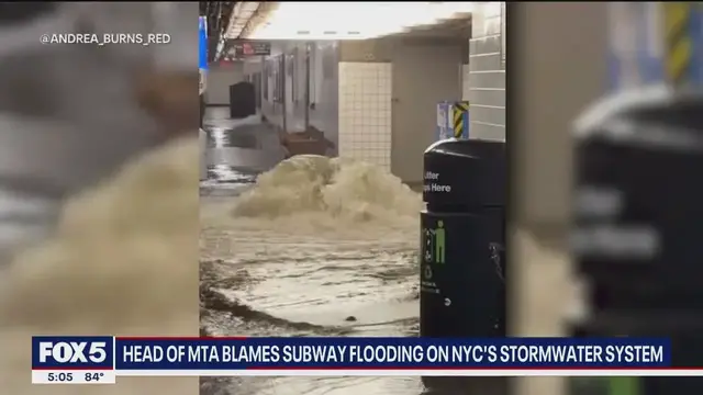Video thumbnail for NYC subway flooding: What caused it?