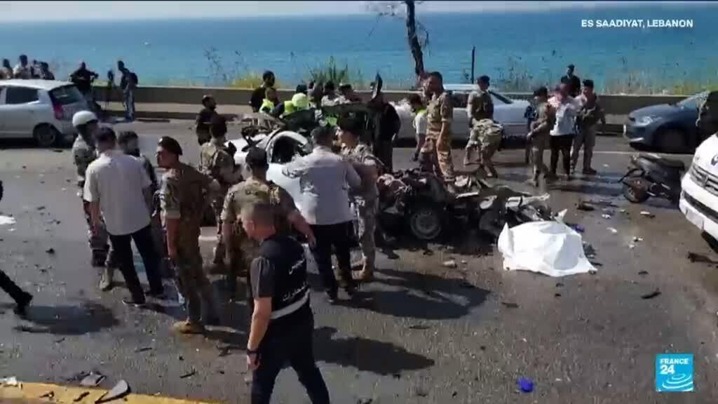 Video thumbnail for Israel strikes kill several in Lebanon despite truce