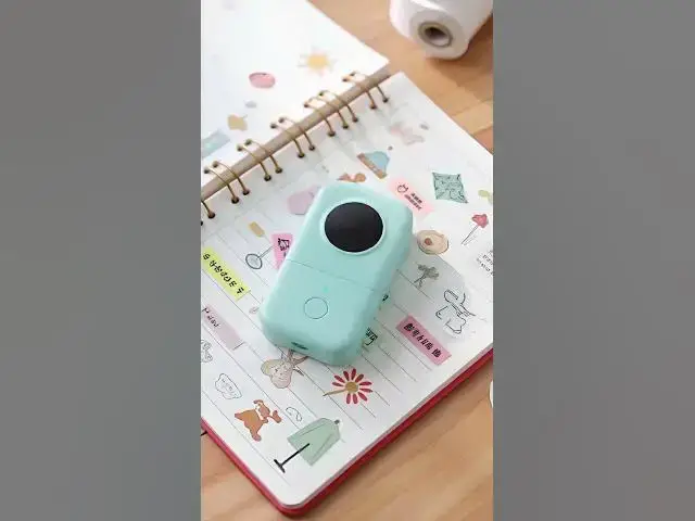 Video thumbnail for Mini Bluetooth Label Printer https://amzn.to/4di0FHD