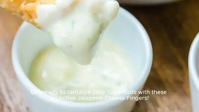 Video thumbnail for  Jalapeno Cheese Fingers Recipe