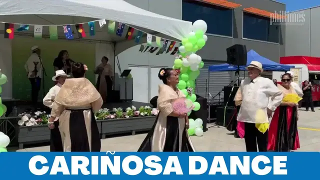 'Video thumbnail for Cariñosa - Filipino Folk Dance |  FCCVI Australia Day Festival 2023'