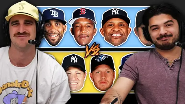 Video thumbnail for Who can draft the most valuable Pitching Staff? (AL East WAR Edition)