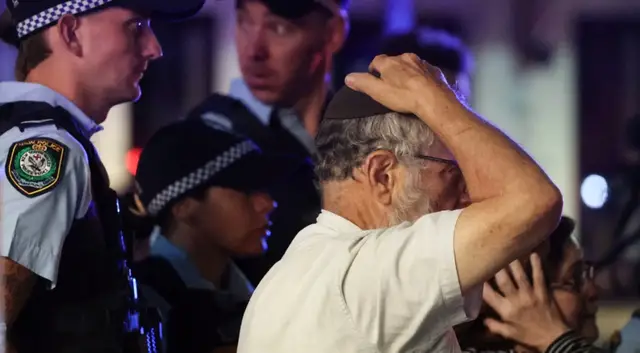 Video thumbnail for At least 11 killed in Australia beach shooting targeting Jewish event
