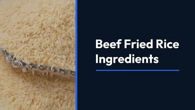 Video thumbnail for Classic American Beef Fried Rice