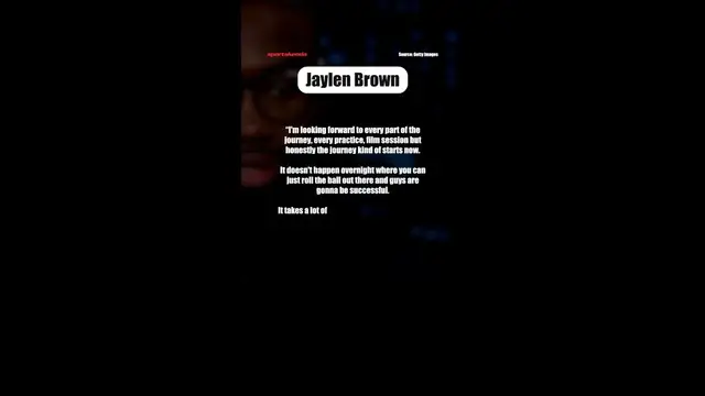 Video thumbnail for Jaylen Brown Sends Cryptic Message to Celtics After 76ers Trade