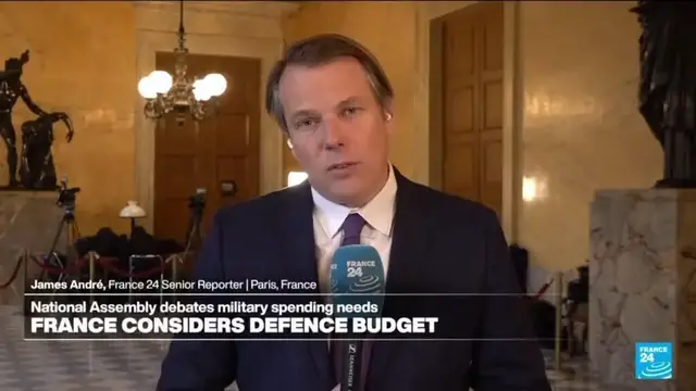 Video thumbnail for France's PM Lecornu looks to raise defence budget