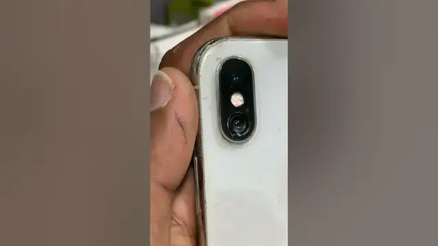 Video thumbnail for iPhone x camera glass replacement #Iphonex #Shorts